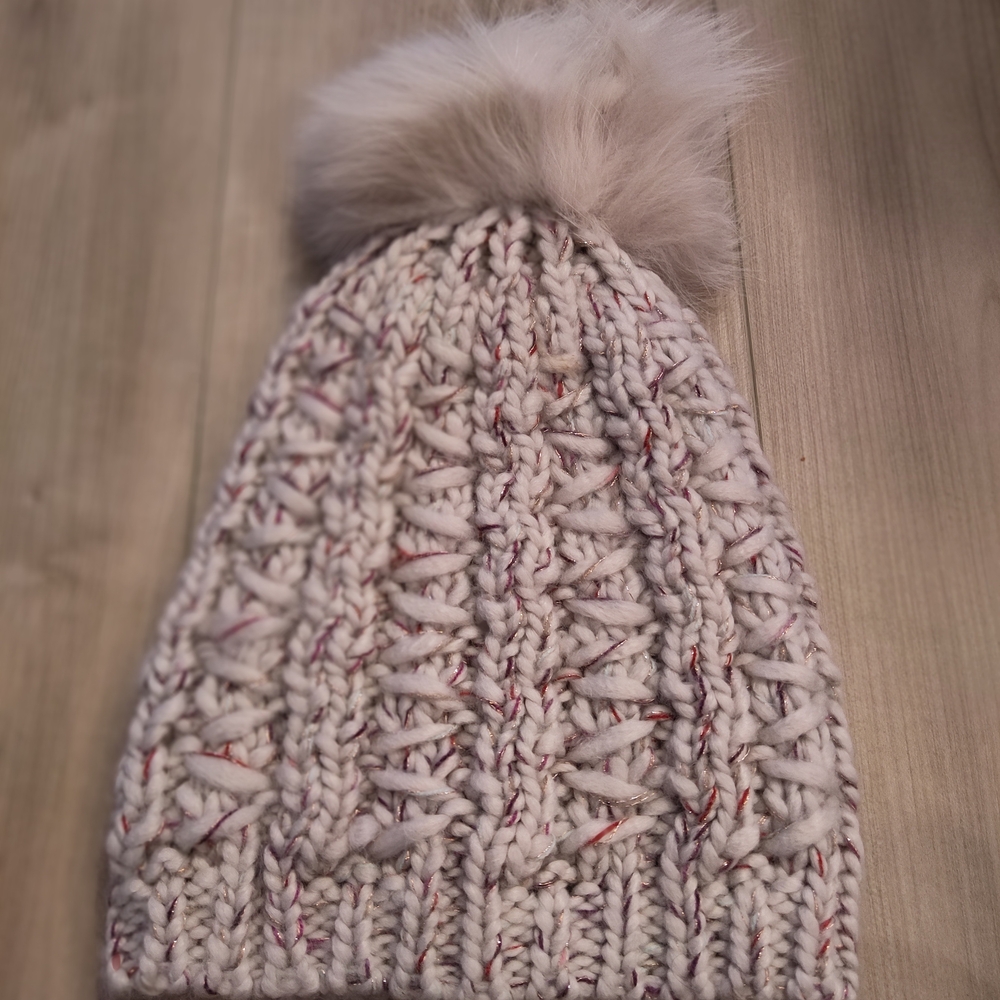 Cozy Knit Beanie with Pom Pom